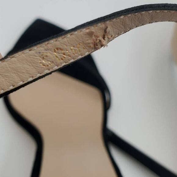 Disney X Stuart Weitzman‎ Nudistcurve 100 mm Black Crystal Sandal Size 9 - Picture 11 of 12